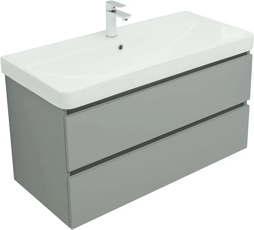 Тумба под раковину Aquanet Вега 2.0 100 мисти грин 00337957 подвесная Тумба под раковину Aquanet Вега 2.0 100 мисти грин 00337957 подвесная