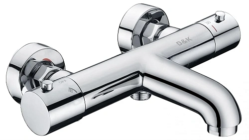 Смеситель для ванны D&K DA2123201 термостатический Смеситель для ванны D&K DA2123201 термостатический