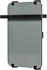 Картинка анонса товара «полотенцесушитель электрический allen brau infinity 60x44 00325656 с рейлингом 2.0 и креплением, черный матовый»
