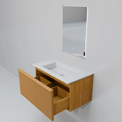 Комплект мебели ArtDecco Andy 80 AAN08W11S1M0 белый дуб Комплект мебели ArtDecco Andy 80 AAN08W11S1M0 белый дуб