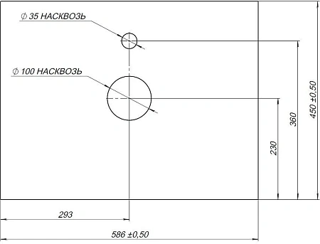 Столешница Aquanet Nova Lite 60 серый 00257608 Столешница Aquanet Nova Lite 60 серый 00257608
