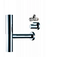 Сифон для раковины hansgrohe Flowstar, хром 52120000 Сифон для раковины hansgrohe Flowstar, хром 52120000