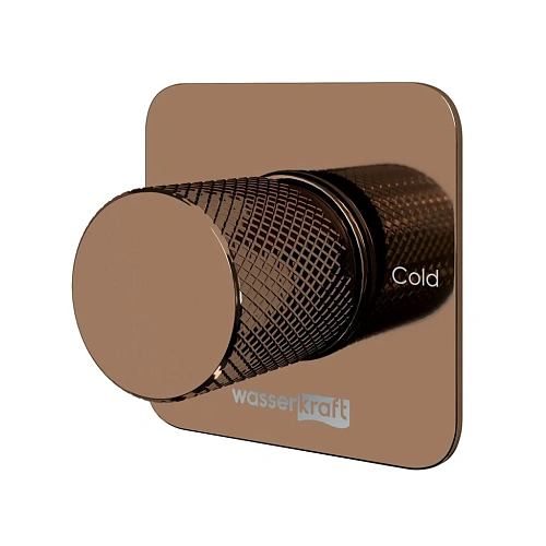 Смеситель для душа WasserKRAFT Paar 8851 розовое золото Смеситель для душа WasserKRAFT Paar 8851 розовое золото