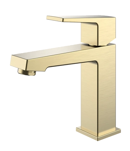 Смеситель для раковины Splenka S01.10.03, золотой сатин Смеситель для раковины Splenka S01.10.03, золотой сатин