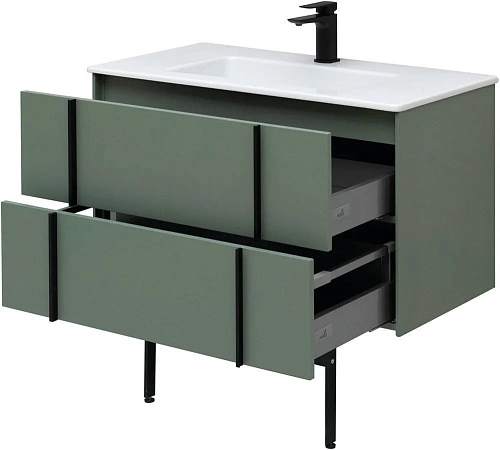 Тумба под раковину Allen Brau Reality 90 1.32006.CGM олива матовый Тумба под раковину Allen Brau Reality 90 1.32006.CGM олива матовый