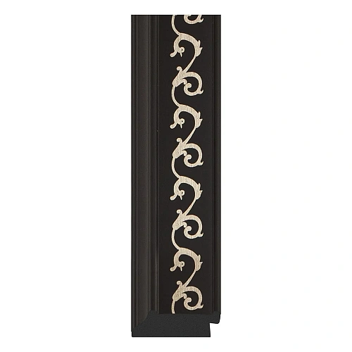 Зеркало в багетной раме Evoform Exclusive BY 1145 55 x 115 см, черный ардеко Зеркало в багетной раме Evoform Exclusive BY 1145 55 x 115 см, черный ардеко