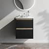 Тумба под раковину AM.PM X-Joy M85AFHX0552BM подвесная, 55 см, черный матовый Тумба под раковину AM.PM X-Joy M85AFHX0552BM подвесная, 55 см, черный матовый