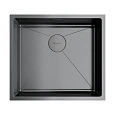 Кухонная мойка Omoikiri Taki 49-U/IF-GM нерж.сталь/вороненая сталь 4973524 Кухонная мойка Omoikiri Taki 49-U/IF-GM нерж.сталь/вороненая сталь 4973524