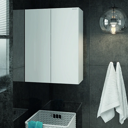 Шкаф Onika Маркус 60 см 306704 подвесной, белый, разборный Шкаф Onika Маркус 60 см 306704 подвесной, белый, разборный