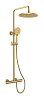 Душевая система Kaiser Serio с термостатом шлифованное золото 05577-3