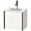 Картинка анонса товара «тумба под раковину duravit xviu xv4030lb222 подвесная 43 см белая глянцевый»