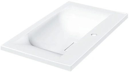 Раковина Vincea VCB-3M750W из искусственного камня, цвет белый Раковина Vincea VCB-3M750W из искусственного камня, цвет белый