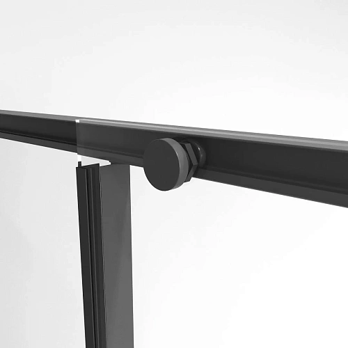 Душевая дверь Niagara Nova NG-84-12AB (120x195) черный матовый, стекло прозрачное Душевая дверь Niagara Nova NG-84-12AB (120x195) черный матовый, стекло прозрачное