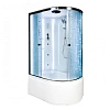 Душевая кабина Dto EM4512L LED (EM4512LLED+GM) 120x80 см с гидромассажем