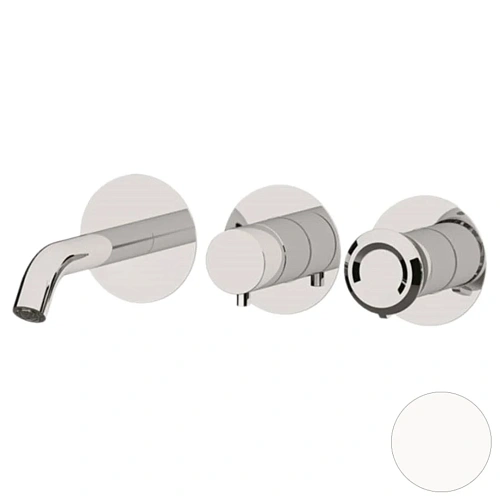 Смеситель для ванны Remer Element ET54D3PBO, белый матовый Смеситель для ванны Remer Element ET54D3PBO, белый матовый