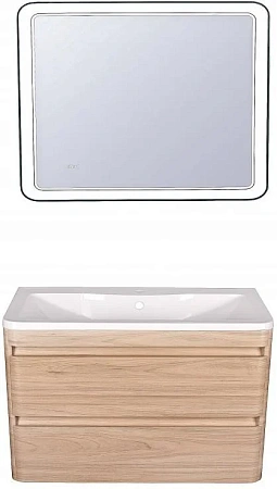 Тумба под раковину Style Line Атлантика 100, Люкс ясень перламутр, PLUS ЛС-00000686 Тумба под раковину Style Line Атлантика 100, Люкс ясень перламутр, PLUS ЛС-00000686