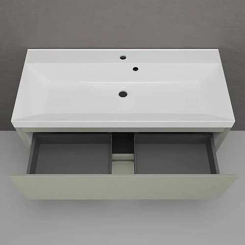 Тумба под раковину Style Line Манхэттен 100 см ЛС-00002370 напольная, олива Тумба под раковину Style Line Манхэттен 100 см ЛС-00002370 напольная, олива