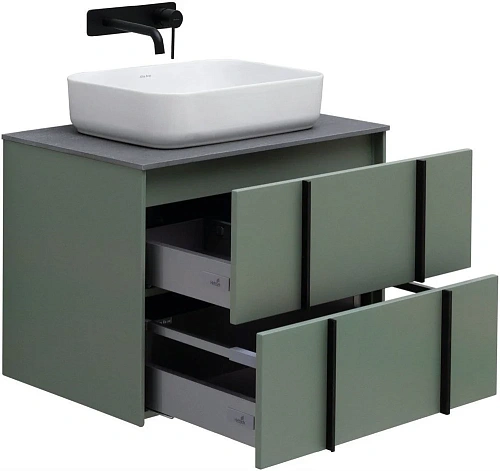 Тумба под раковину Allen Brau Reality 70 1.32004.CGM олива матовый Тумба под раковину Allen Brau Reality 70 1.32004.CGM олива матовый