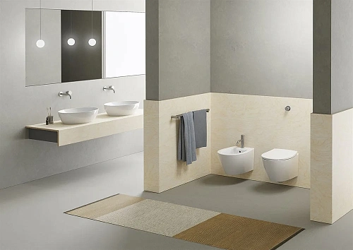 Биде подвесное GSI MODO NEW белый (9864111) Биде подвесное GSI MODO NEW белый (9864111)