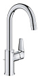 Детальная картинка товара «смеситель для раковины grohe bauedge (23760001) с термостатом и донным клапаном»