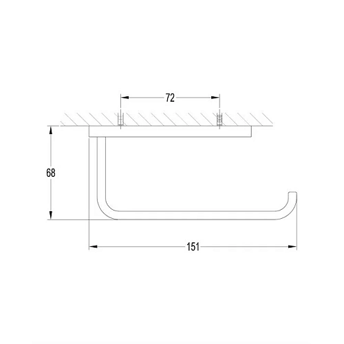 Держатель туалетной бумаги OMNIRES DARLING (никель) DA70510NI Держатель туалетной бумаги OMNIRES DARLING (никель) DA70510NI