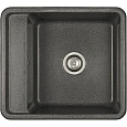 Кухонная мойка Aquaton Беллис 57 1A724932BS210 из литого мрамора, графит Кухонная мойка Aquaton Беллис 57 1A724932BS210 из литого мрамора, графит