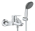 Смеситель для ванны GROHE QuickFix Start, с душевым набором, хром, (23413002) Смеситель для ванны GROHE QuickFix Start, с душевым набором, хром, (23413002)