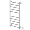 Картинка анонса товара «полотенцесушитель электрический ника step-1 100/50 ral9016 белый матовый правый тэн step-1 100/50 бел мат прав»