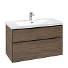 Картинка анонса товара «тумба под раковину villeroy &amp; boch subway 3.0 arizona oak / arizona oak c57001vh»