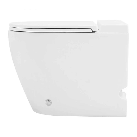 Унитаз приставной ABBER Bequem AC1115P белый с импульсным смывом с крышкой микролифт Унитаз приставной ABBER Bequem AC1115P белый с импульсным смывом с крышкой микролифт