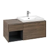 Тумба под раковину Villeroy &amp; Boch Subway 3.0 с подсветкой Arizona Oak / Arizona Oak C571L0VH
