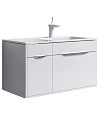 Тумба под раковину AQWELLA Malaga 90см Mal.01.09/R подвесная, правая белая Тумба под раковину AQWELLA Malaga 90см Mal.01.09/R подвесная, правая белая