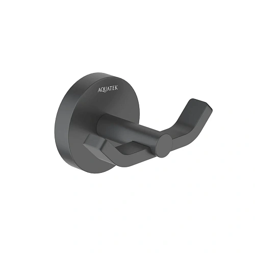 Крючок Aquatek БЕТТА AQ4602MB черный матовый Крючок Aquatek БЕТТА AQ4602MB черный матовый