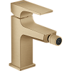 Картинка анонса товара «смеситель для биде hansgrohe metropol с донным клапаном push-open, 32520140, шлифованная бронза»