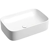 Раковина Ceramica Nova ELEMENT CN6053MW белый матовый накладная Раковина Ceramica Nova ELEMENT CN6053MW белый матовый накладная