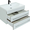 Тумба под раковину Aquanet Верона 75 белый (подвесная 2 ящика) 00176669 Тумба под раковину Aquanet Верона 75 белый (подвесная 2 ящика) 00176669
