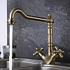Смеситель для кухни Lemark Vintage LM2805B, бронза Смеситель для кухни Lemark Vintage LM2805B, бронза