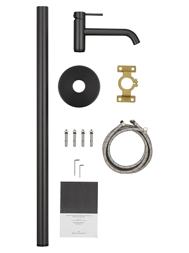 Смеситель для раковины Wonzon & Woghand STICK напольный, темный графит (WW-88649905-BGM) Смеситель для раковины Wonzon & Woghand STICK напольный, темный графит (WW-88649905-BGM)