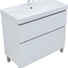 Тумба под раковину Aquanet Вега 90 00344124 напольная, белый глянец Тумба под раковину Aquanet Вега 90 00344124 напольная, белый глянец