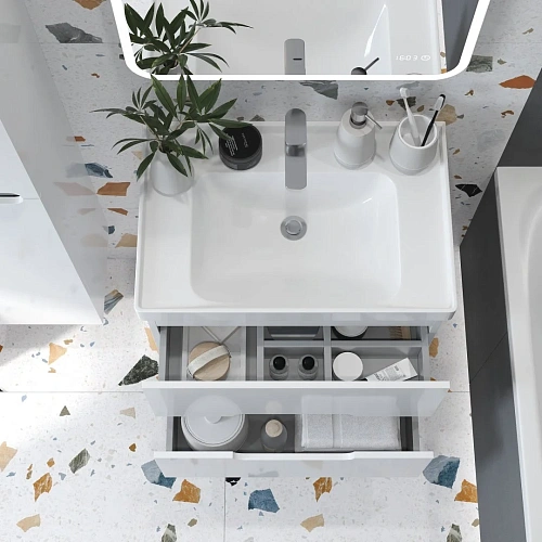 Тумба под раковину BRIZ Пола т18-60 под раковину Грейс 236 03-18060-15 00 БЕЛ белый Тумба под раковину BRIZ Пола т18-60 под раковину Грейс 236 03-18060-15 00 БЕЛ белый