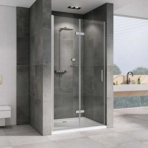 Душевая дверь ABBER Zart AG08080P 80 см универсальная, профиль хром, стекло прозрачное Душевая дверь ABBER Zart AG08080P 80 см универсальная, профиль хром, стекло прозрачное