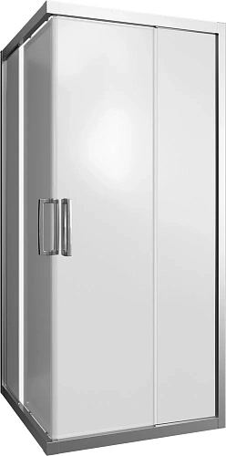 Душевой уголок STWORKI Дублин 95x95 см профиль хром матовый, стекло матовое 459798 Душевой уголок STWORKI Дублин 95x95 см профиль хром матовый, стекло матовое 459798