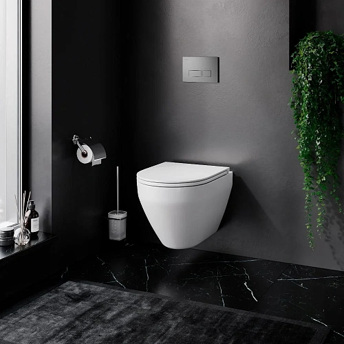 Комплект инсталляции AM.PM Spirit V2.0 IS47031.701700 с унитазом FlashСlean, сиденьем микролифт и клавишей черный Комплект инсталляции AM.PM Spirit V2.0 IS47031.701700 с унитазом FlashСlean, сиденьем микролифт и клавишей черный