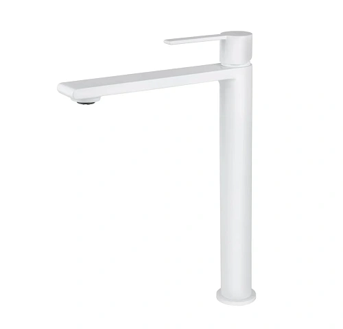 Смеситель для раковины Kaiser Serio белый матовый 05411-4 Смеситель для раковины Kaiser Serio белый матовый 05411-4