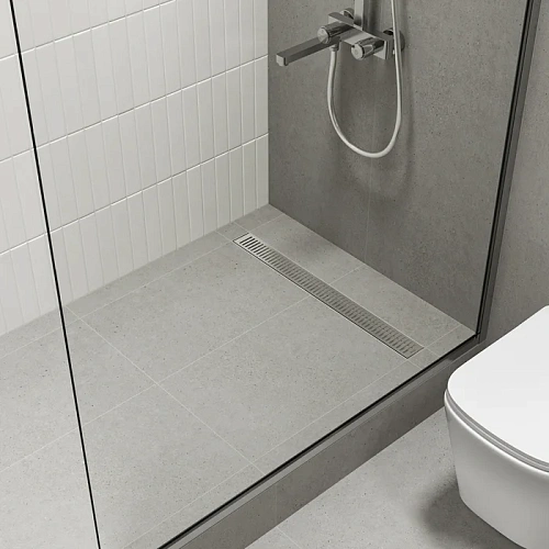 Душевой лоток IDDIS (975A7SB10DZ) горизонтальный выпуск, комбинированный затвор, перфорированная решетка, 700мм, хром Душевой лоток IDDIS (975A7SB10DZ) горизонтальный выпуск, комбинированный затвор, перфорированная решетка, 700мм, хром