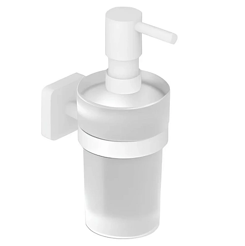 Дозатор жидкого мыла Kludi VELA S 2597653 белый матовый Дозатор жидкого мыла Kludi VELA S 2597653 белый матовый