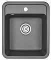 Кухонная мойка Granula 4202, ЧЁРНЫЙ, СтандАРТ кварц 420х500 Кухонная мойка Granula 4202, ЧЁРНЫЙ, СтандАРТ кварц 420х500