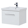 Тумба под раковину DREJA BIG INN, 65 см, подвесная, 1 ящик + выдвижной внутренний ящик, белый глянец 77.0201W