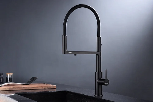 Смеситель для кухни Paulmark TORNADO антрацит To213402-AN Смеситель для кухни Paulmark TORNADO антрацит To213402-AN