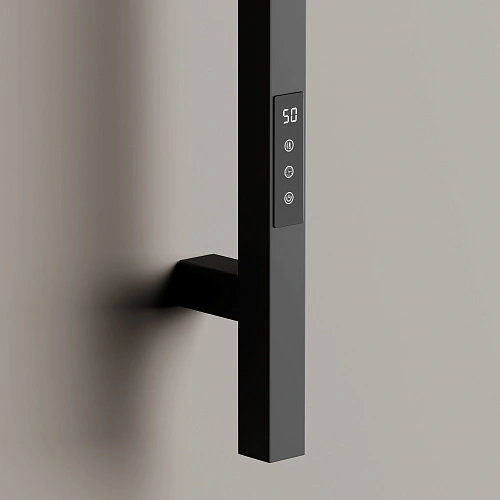 Полотенцесушитель электрический SANCOS Linn 150x3 SC13002MB I-образный черный матовый Полотенцесушитель электрический SANCOS Linn 150x3 SC13002MB I-образный черный матовый